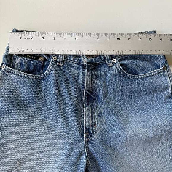 Vintage DKNY Jeans 4R High Rise Straight Leg Light Wash 100% Cotton 90s Y2K - Picture 13 of 16